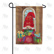 America Forever Gift Bearing Gnome Garden Flag