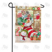 America Forever Huge Christmas Stocking Garden Flag