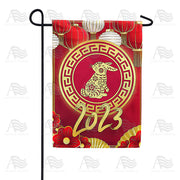 America Forever Chinese New Year 2023 Garden Flag