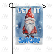 America Forever Snow Loving Gnome Garden Flag