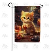 America Forever Naughty Sweet Kitten Garden Flag