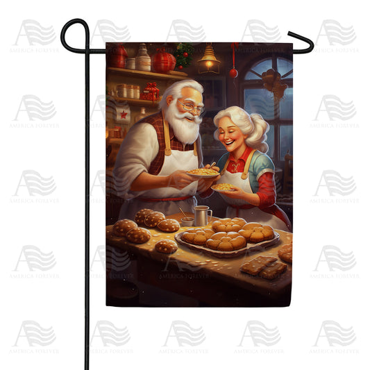 America Forever The Claus Kitchen Garden Flag