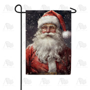 America Forever Old St. Nick Garden Flag