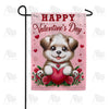 America Forever Puppy Love Valentine's Greeting Garden Flag