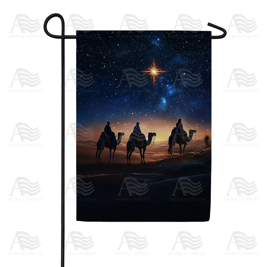 America Forever Three Wise Men Christmas Garden Flag
