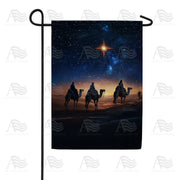 Three Wise Men Christmas Garden Flag