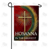 America Forever Hosanna Cross Palm Sunday Garden Flag