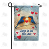America Forever Bluebirds in Love Valentine Garden Flag