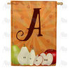 America Forever Apples & Pears Monogram House Flag