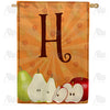 America Forever Apples & Pears Monogram House Flag