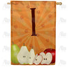 America Forever Apples & Pears Monogram House Flag