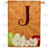 America Forever Apples & Pears Monogram House Flag