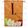 America Forever Apples & Pears Monogram House Flag