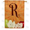 America Forever Apples & Pears Monogram House Flag
