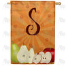 America Forever Apples & Pears Monogram House Flag