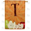 America Forever Apples & Pears Monogram House Flag