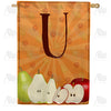 America Forever Apples & Pears Monogram House Flag