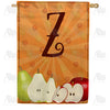 America Forever Apples & Pears Monogram House Flag