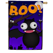 America Forever Crazy Bat Party House Flag