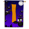 America Forever Crazy Bat Party Monogram House Flag