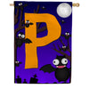 America Forever Crazy Bat Party Monogram House Flag
