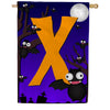 America Forever Crazy Bat Party Monogram House Flag
