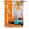 America Forever Pumpkin Truck Overload House Flag