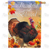America Forever Patriotic Tom Turkey House Flag