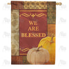 America Forever We Are Blessed House Flag