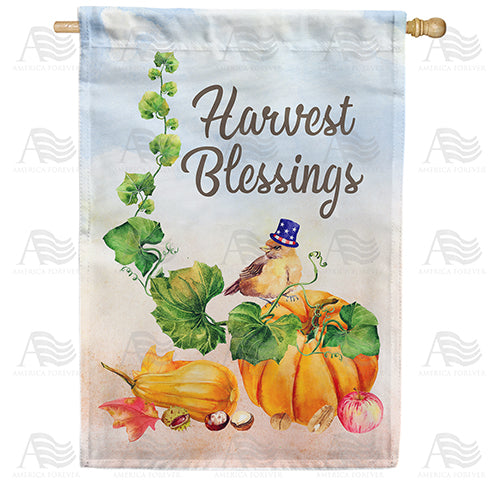 America Forever Small Blessings House Flag