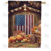 America Forever Harvested With American Pride House Flag