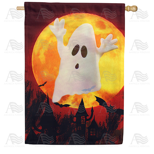 America Forever Ghostly Spirit House Flag