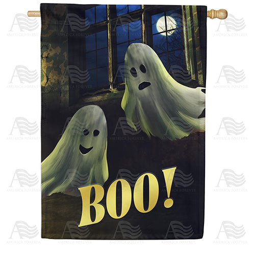 America Forever Ghostly Chatter House Flag