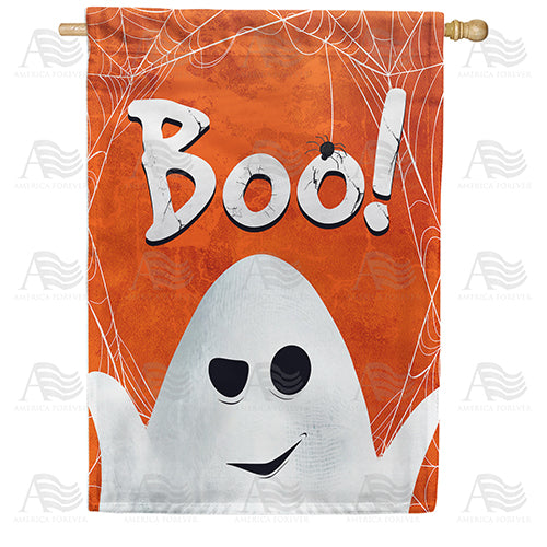 America Forever Ghostly Greeting House Flag