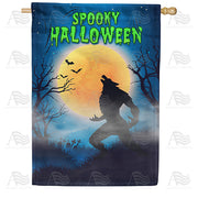 America Forever Happy "Howl"oween! House Flag