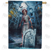 America Forever Working The Graveyard Shift House Flag