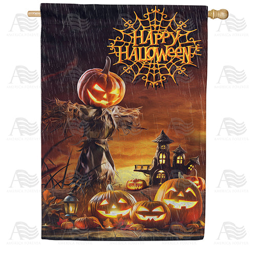 America Forever Night Of Fright House Flag