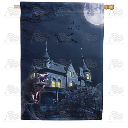 America Forever Evil Owns This House House Flag