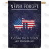 America Forever Never Forget House Flag
