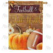 America Forever Football & Fall Y'all! House Flag