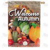 America Forever Autumn Food Harvest House Flag