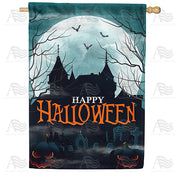 America Forever Mysterious Mansion House Flag