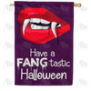 America Forever Fangtastic Halloween House Flag