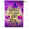 America Forever Ghoulish Fun House Flag
