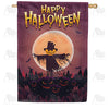 America Forever Eerie Pumpkin Patch House Flag