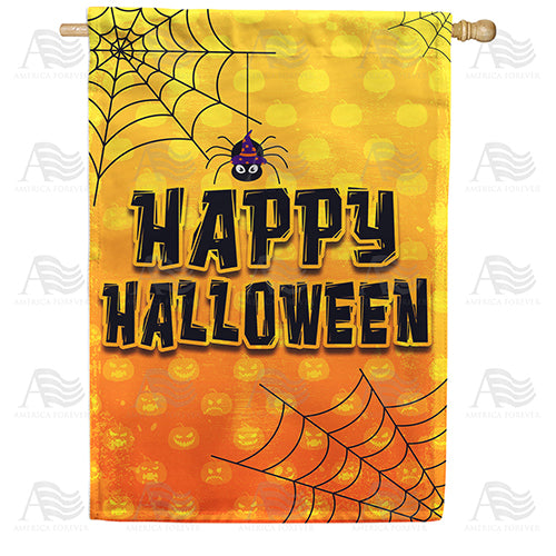 America Forever Spider Webs House Flag