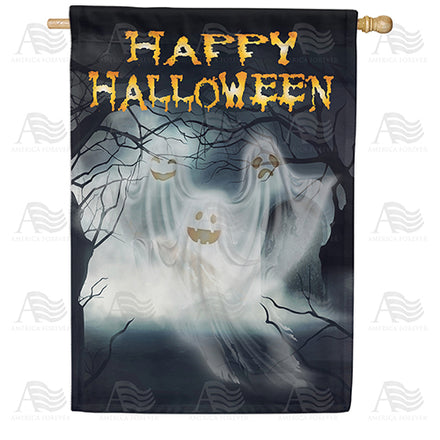 America Forever Ghost Trio House Flag