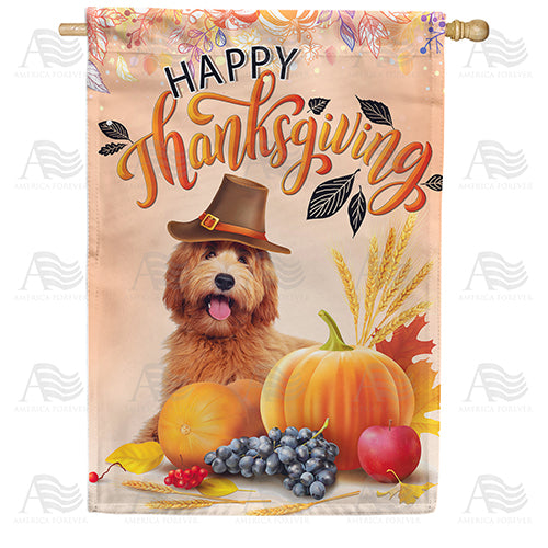 America Forever Pilgrim Pup House Flag