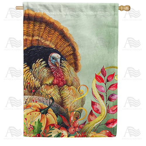 America Forever Turkey Harvest House Flag