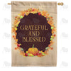 America Forever Grateful And Blessed House Flag